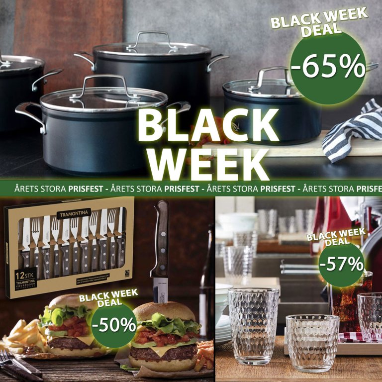REA - modernhouse tramontina stekpannor glas och biffbestick