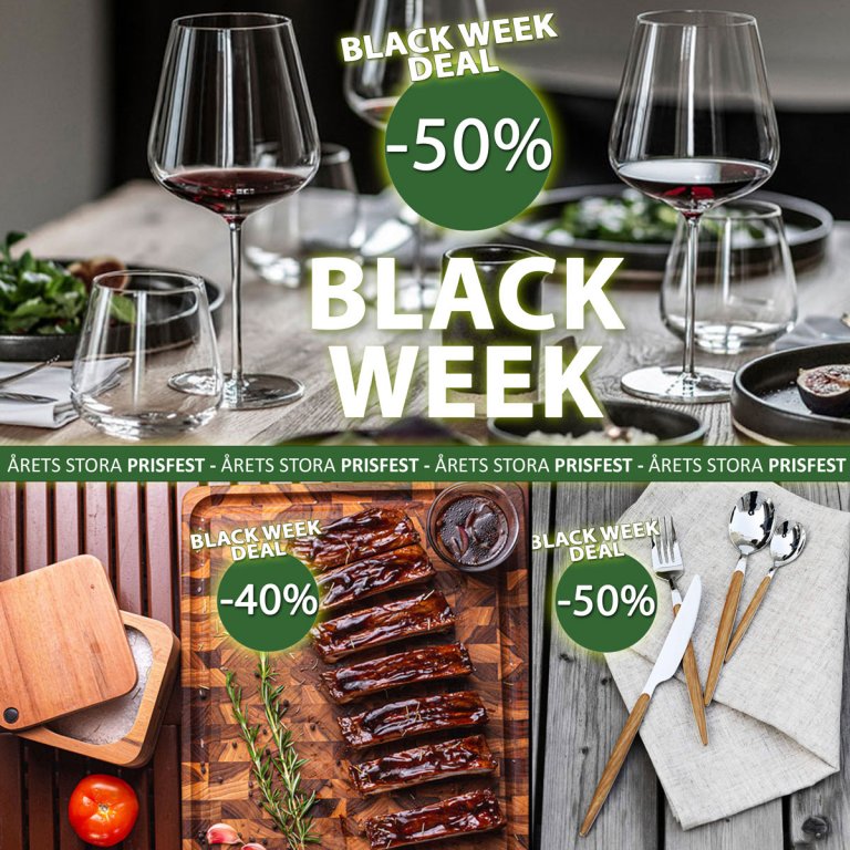 REA - modernhouse tramontina stekpannor glas och biffbestick